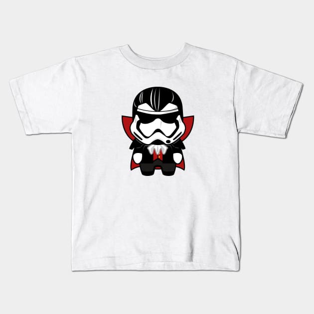 Blood Sucker Trooper - Uniformity Kids T-Shirt by MercenaryOutpost